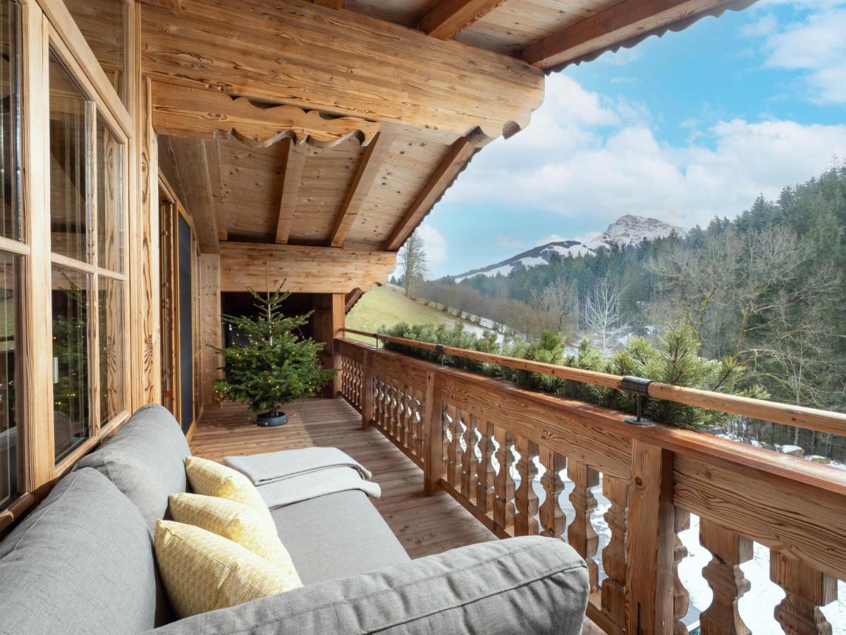 Luxusappartement Alpenliebe Oberndorf in Tirol Exterior foto